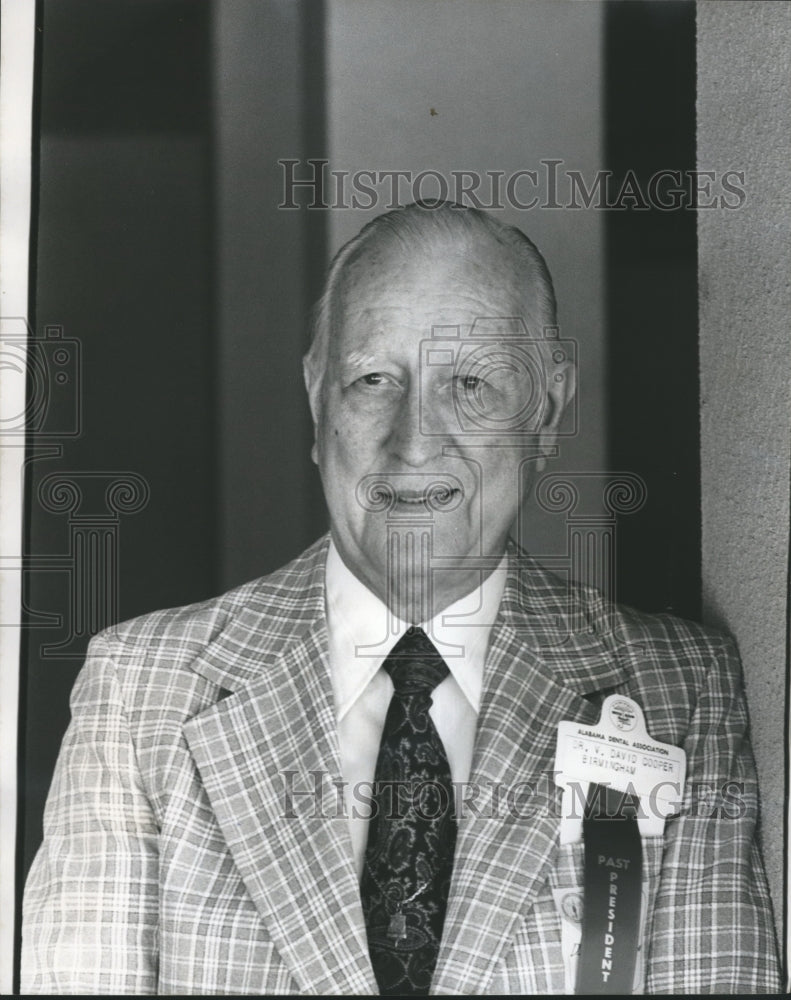 1978, Dr. V. David Cooper, member of Alabama Dental Association - Historic Images