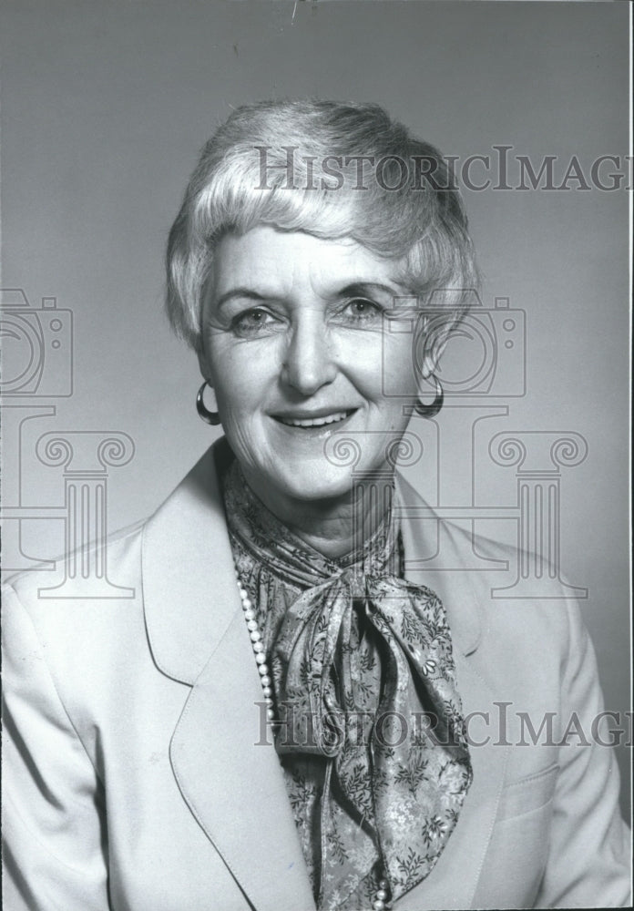 1982, Virginia Cornelius, First National Bank of Birmingham Executive - Historic Images