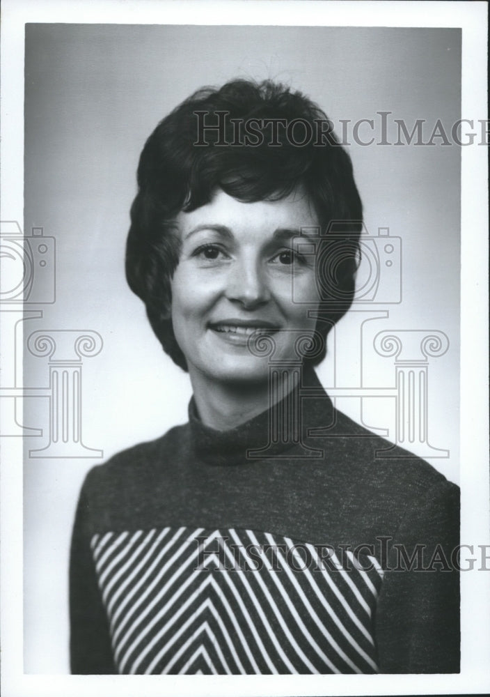 1974 Press Photo Barbara Cornelius, Auditor candidate - Historic Images