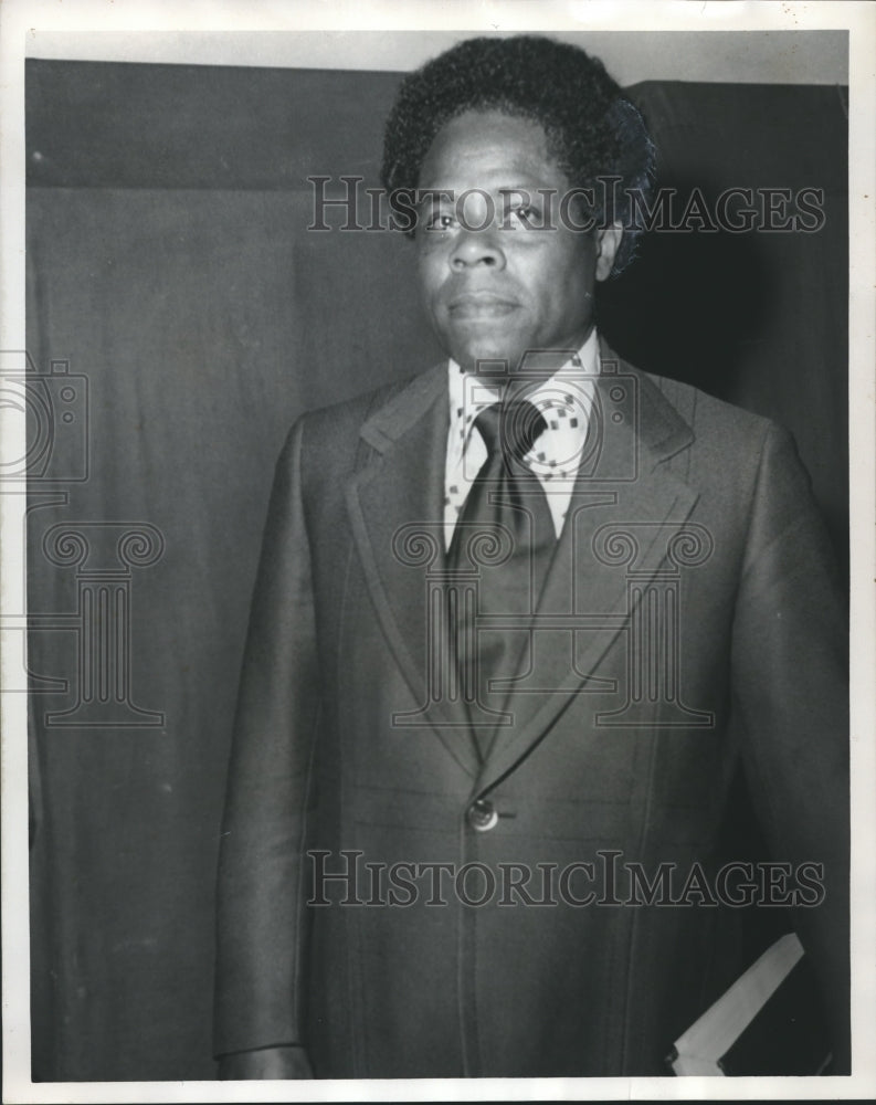 1973 Press Photo Macon County Judge, Charles Conley - abna25256 - Historic Images