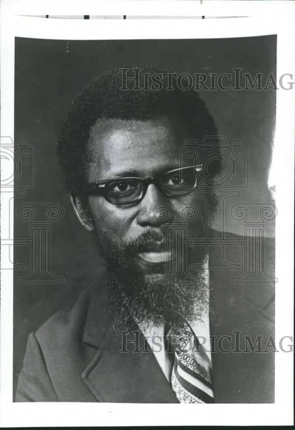 1982, Reverend George Cook Jr., clergyman - abna25352 - Historic Images