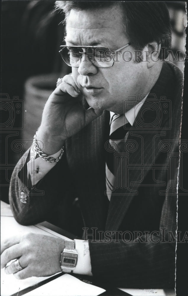 1981 John W. (Doug) Cook, Politician, Alabama State Senate - Historic Images