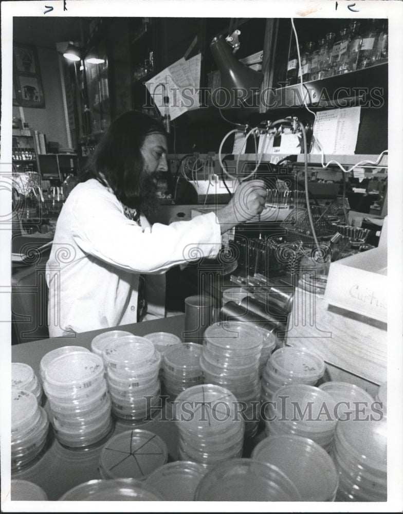 1977 Dr. Roy J. Curtiss, University of Alabama Birm. Microbiologist - Historic Images