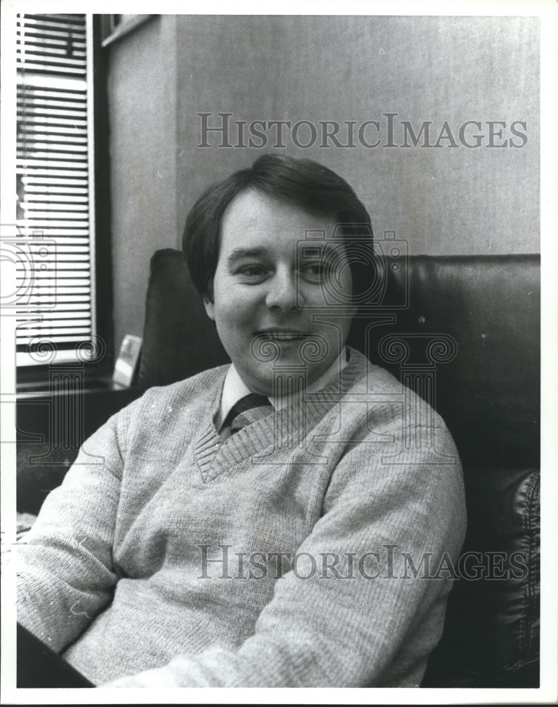 1981 Press Photo Dan Cooper Deputy Director, Alabama Solid & Hazardous Waste - Historic Images