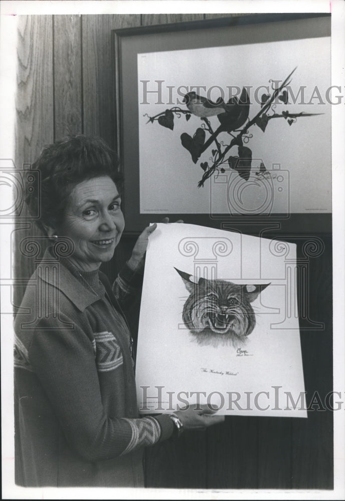 1977 University of North Alabama Librarian Ruth Dacus, Florence - Historic Images