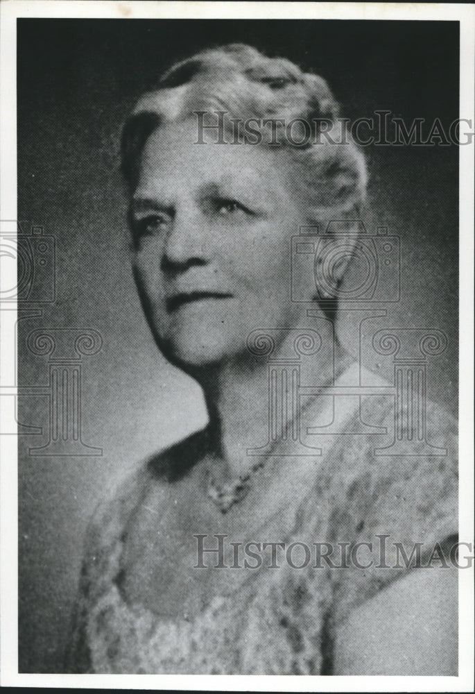 1978 Press Photo Mrs. Annie Rowan Forney Daugette Designed Alabama State Seal - Historic Images