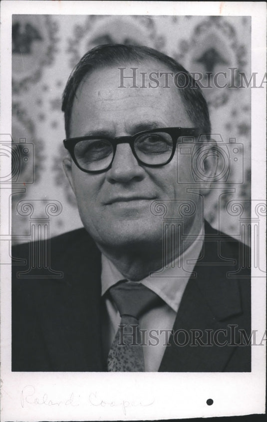 1970 Press Photo Alabama State Senator Roland Cooper of Wilcox County - Historic Images