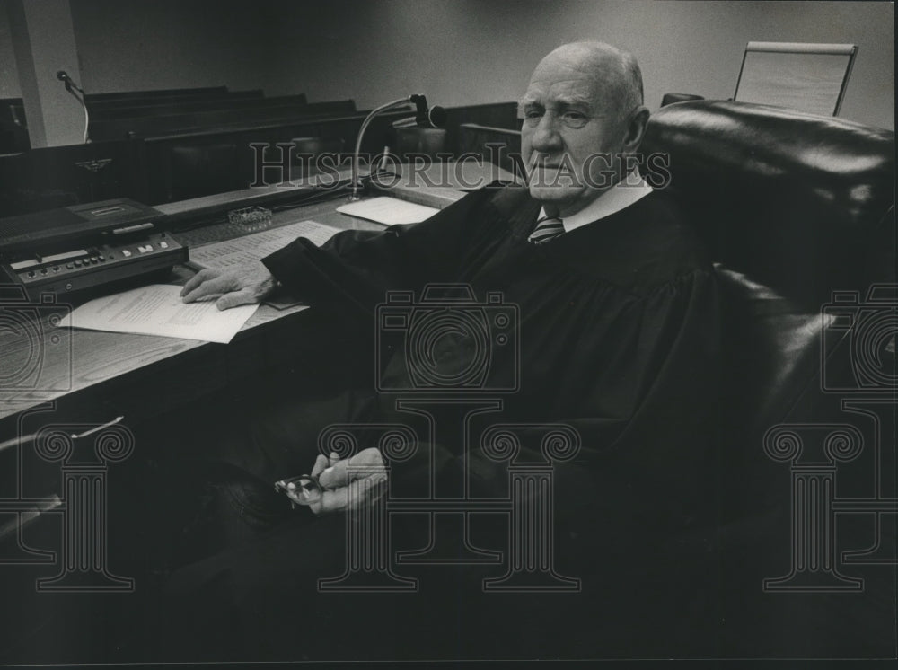 1983 Stephen Coleman, Birmingham Bankruptcy Judge, Alabama - Historic Images