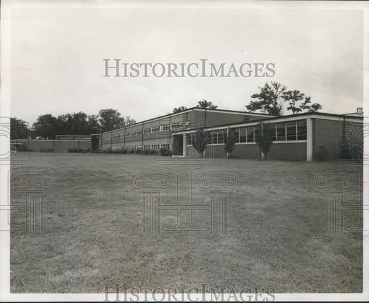 1958 Press Photo Junior High School in Bessemer, Alabama - abna25568 - Historic Images