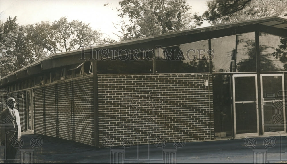 1964 Press Photo Birmingham Baptist School of Religion Library, Alabama - Historic Images