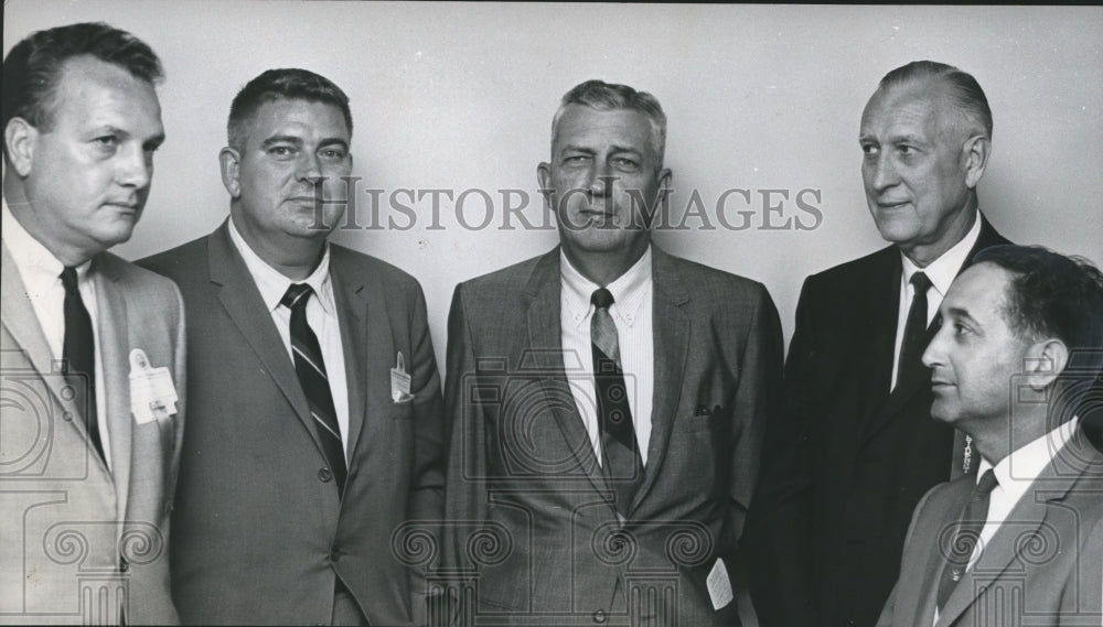 1965, Dr. David Cooper and others of State Dentist association - Historic Images