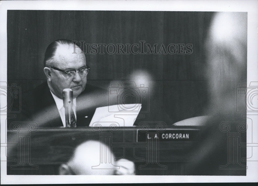 1967 Press Photo L. A. Corcoran, Birmingham City Council - abna25680 - Historic Images