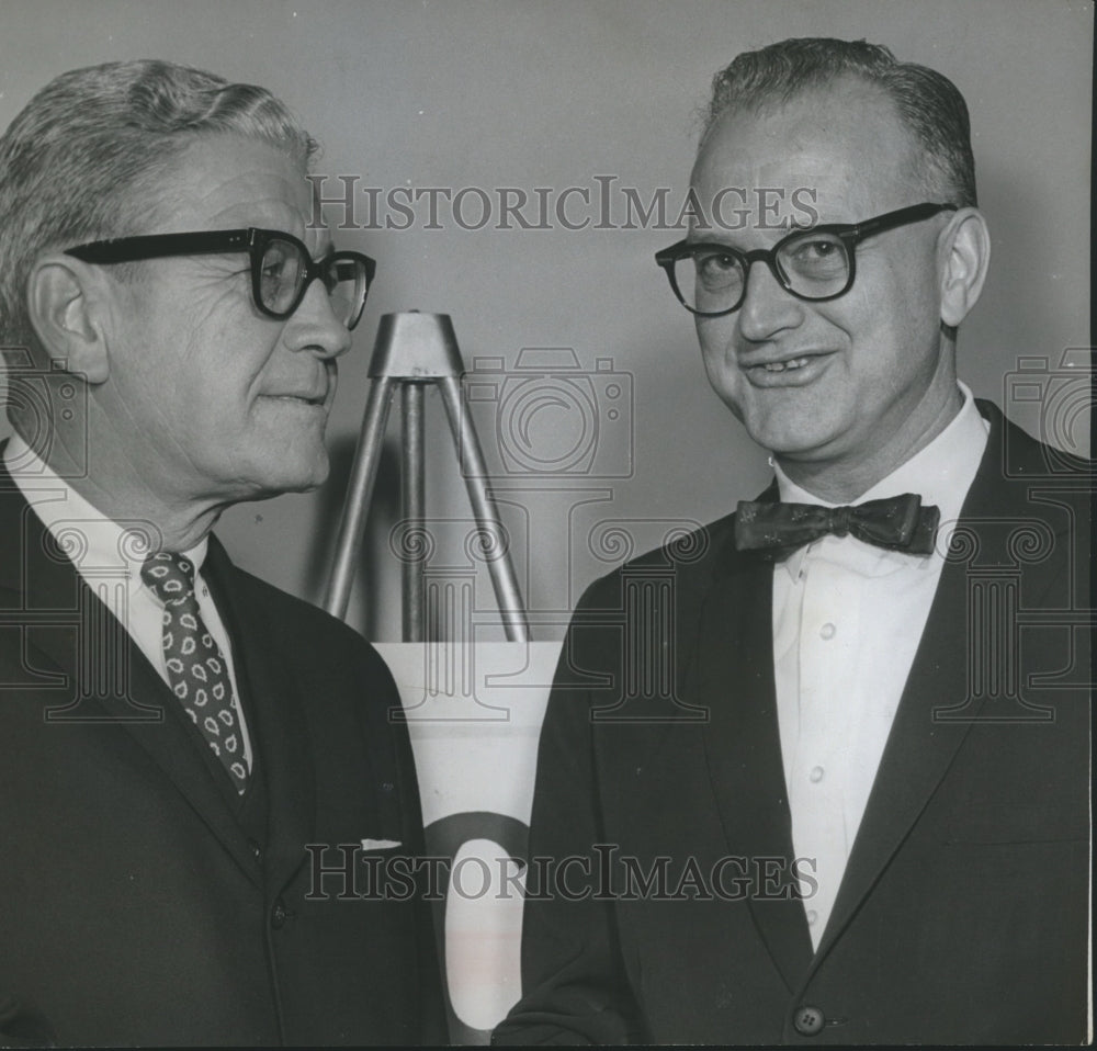 1961 Press Photo Warren Whitney, John Stroh - abna25734 - Historic Images