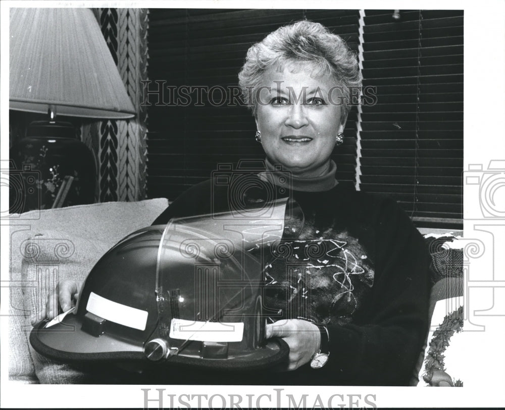 1992, Carla Davis, Chairwoman, Center Point Fire Board - abna25778 - Historic Images