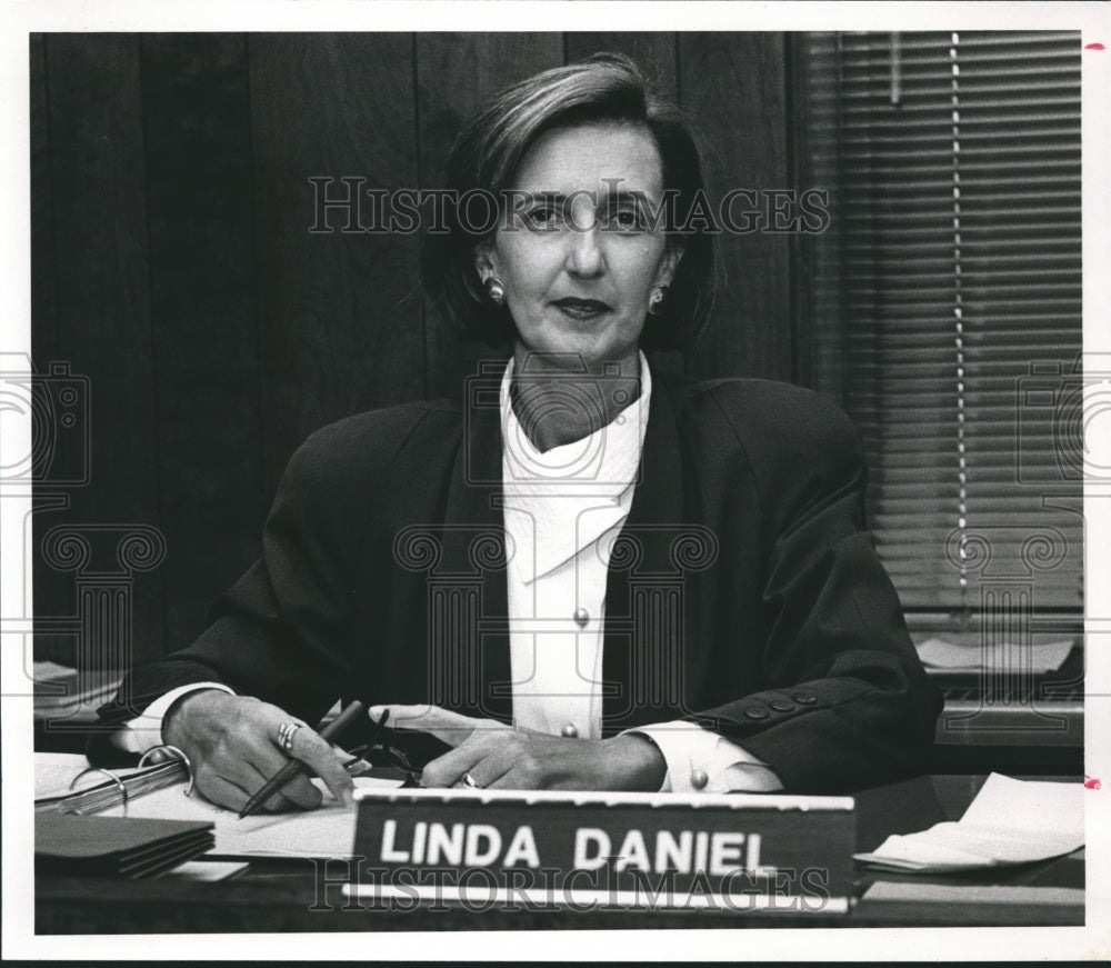 1990, Linda Daniel, Personnel Board Member - abna25789 - Historic Images