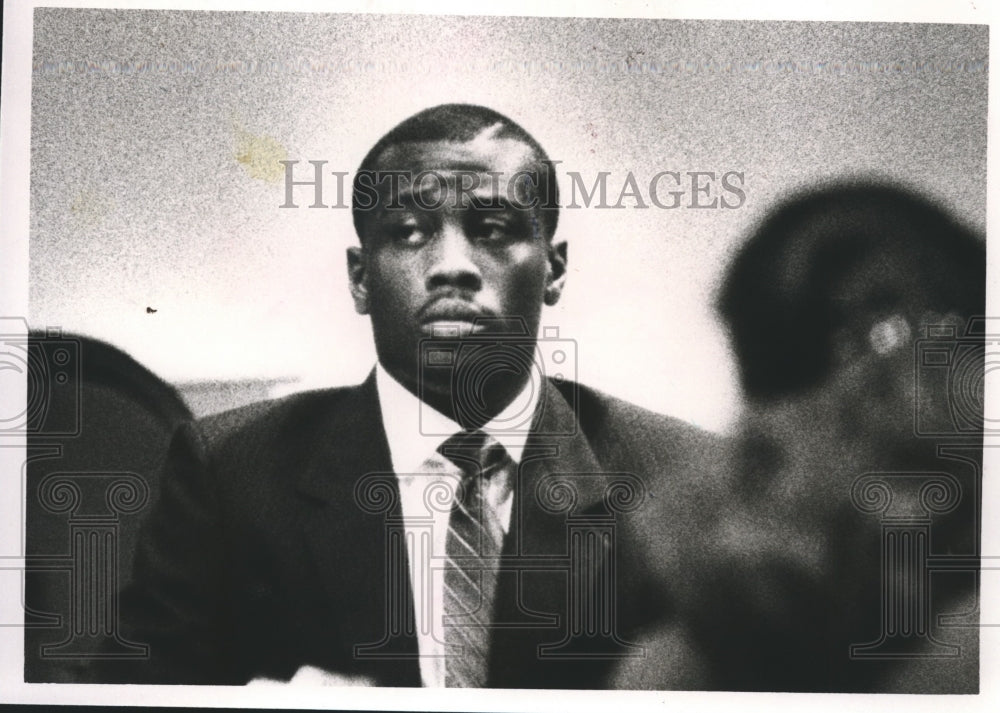 1989, Ryan Darden at Crestwood Rape Trial - abna25793 - Historic Images