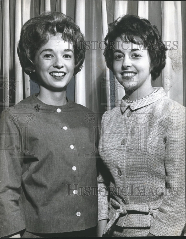 1962, Betsy Turner and daughter of minister - abna25922 - Historic Images