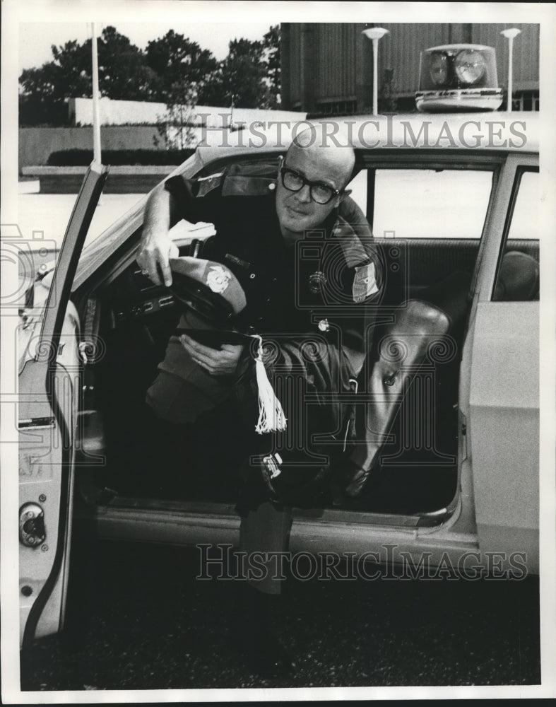 1970 Alabama Highway Patrol Officer Clyde Turner - Historic Images