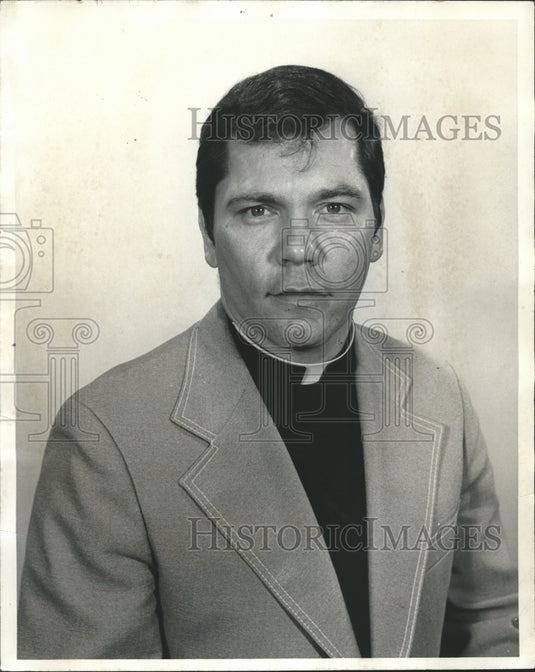 1976, Clergyman Reverend Charles Wagner - abna25947 - Historic Images