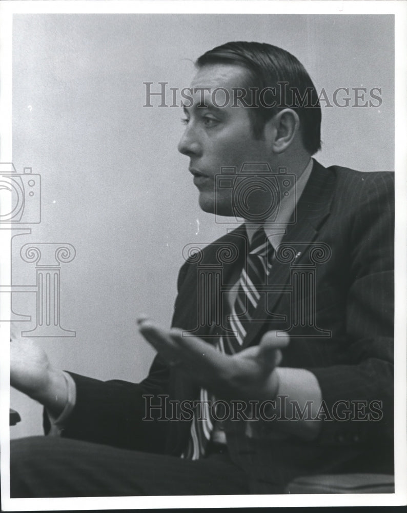1971 Press Photo Mayor Lamar Wagner of Montgomery - abna25953 - Historic Images