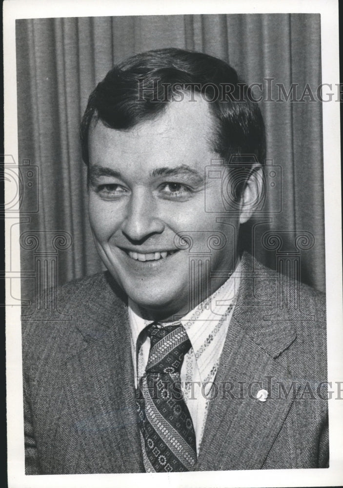 1975 Ken Wade, marketing officer for Central Bank of Birmingham - Historic Images