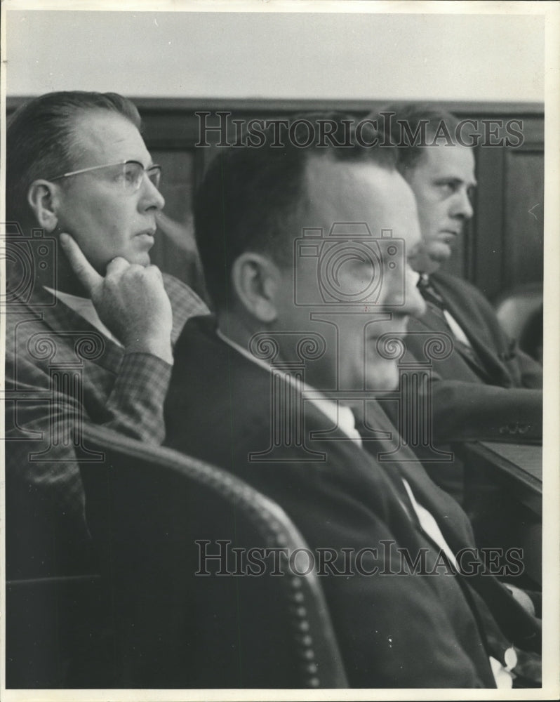 1965, Representative John Casey, Cleburne County, and others, Alabama - Historic Images