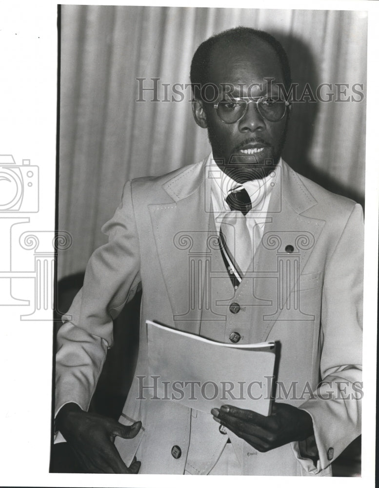 1979 Jim Walker, Birmingham Education Association, Alabama - Historic Images