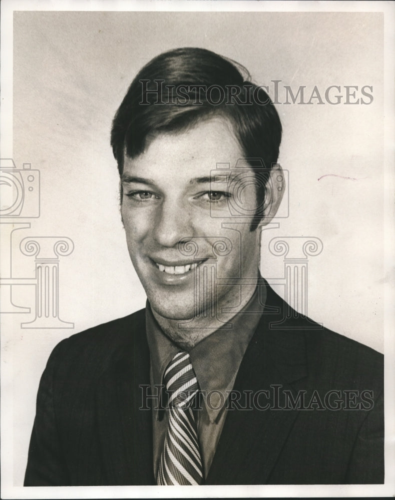 1971, Roger Wolfe, band director at Banks High School - abna26046 - Historic Images