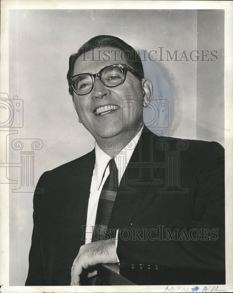 1961 Press Photo Composer Meredith Willson - abna26058 - Historic Images