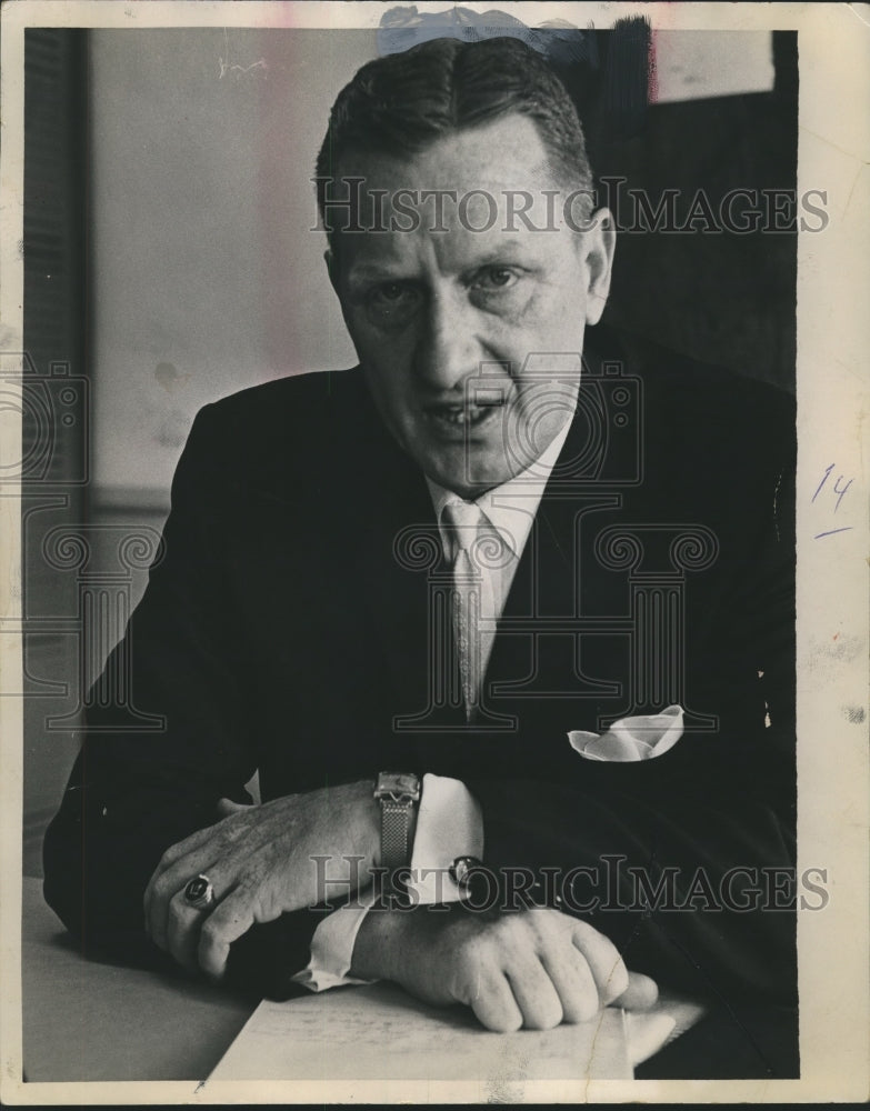 1963 Press Photo Attorney general of Alabama Richmond Flowers - abna26090 - Historic Images