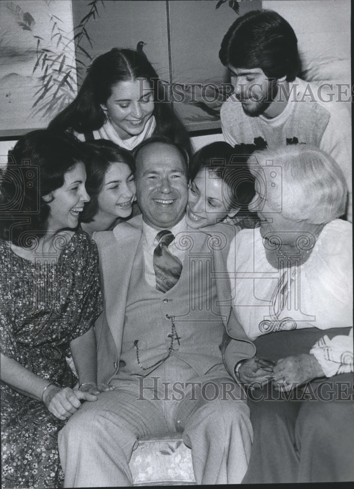 1978, Birmingham, Alabama Councilman Pete Clifford and Family - Historic Images