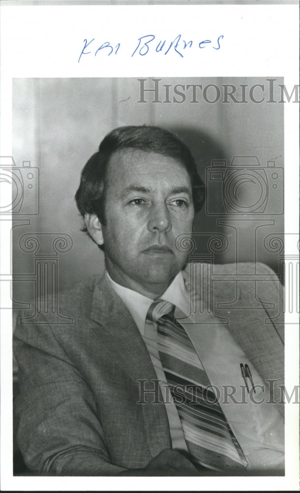 1980, Kenneth Burns, candidate Hueytown City Council, Alabama - Historic Images