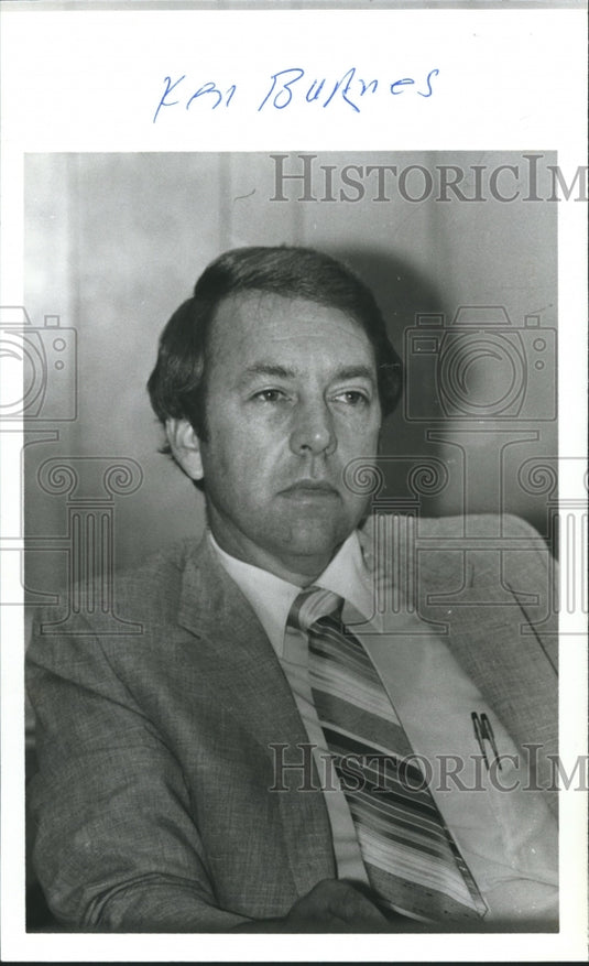 1980, Kenneth Burns, candidate Hueytown City Council, Alabama - Historic Images