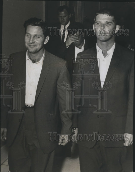 1965, Bank Robbery Suspects Homer Lee Tucker and Jerre Donovan Weir - Historic Images