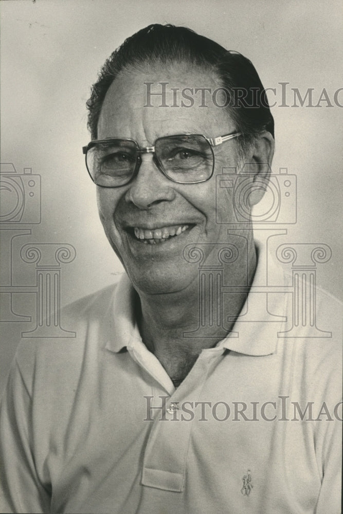 1984 Press Photo J. E. Channell, Leeds Council Candidate - abna26271 - Historic Images