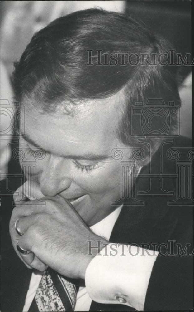 1978, Alabama Attorney General Bill Baxley in a lighter moment - Historic Images