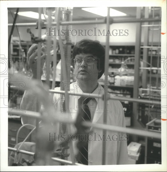 1979 Doctor Randall Clark of Auburn University, Research Laboratory-Historic Images