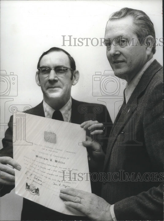 1973, W. T. Willis of State Health Department honored - abna26414 - Historic Images