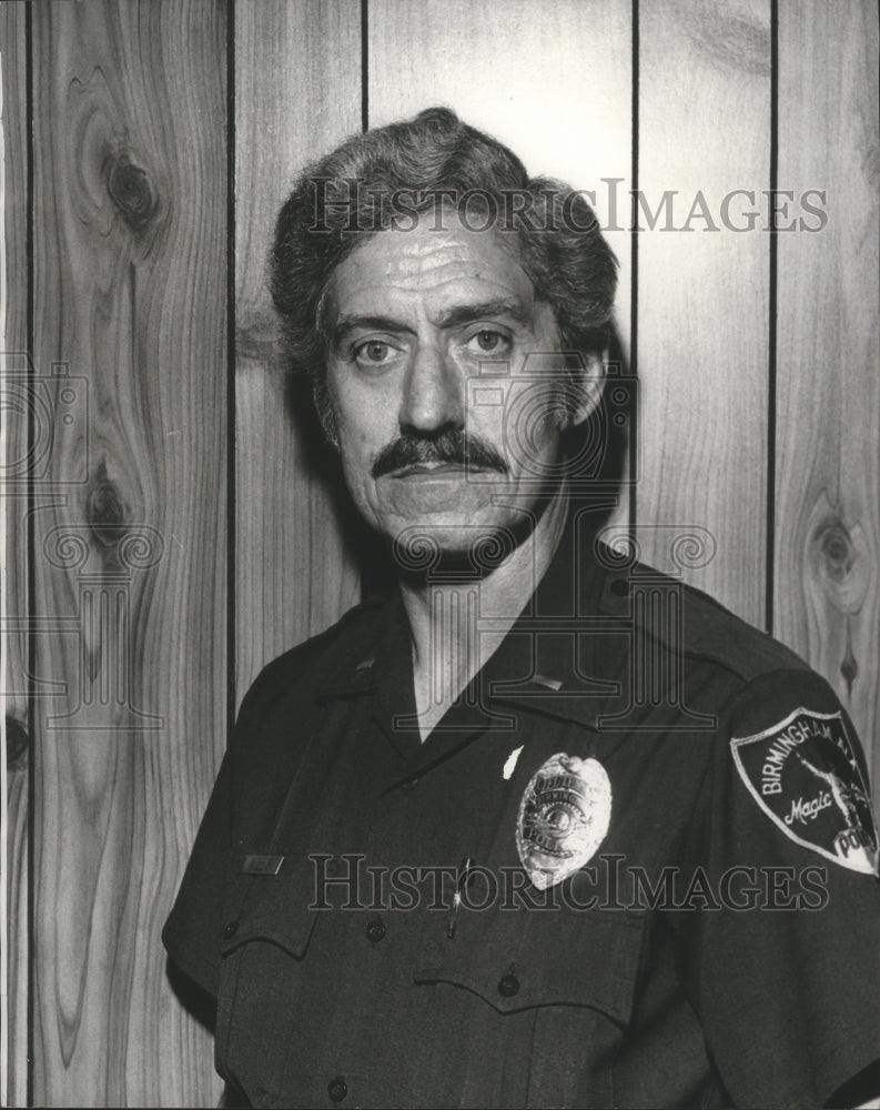 1978, Birmingham police officer Henry Willis - abna26418 - Historic Images