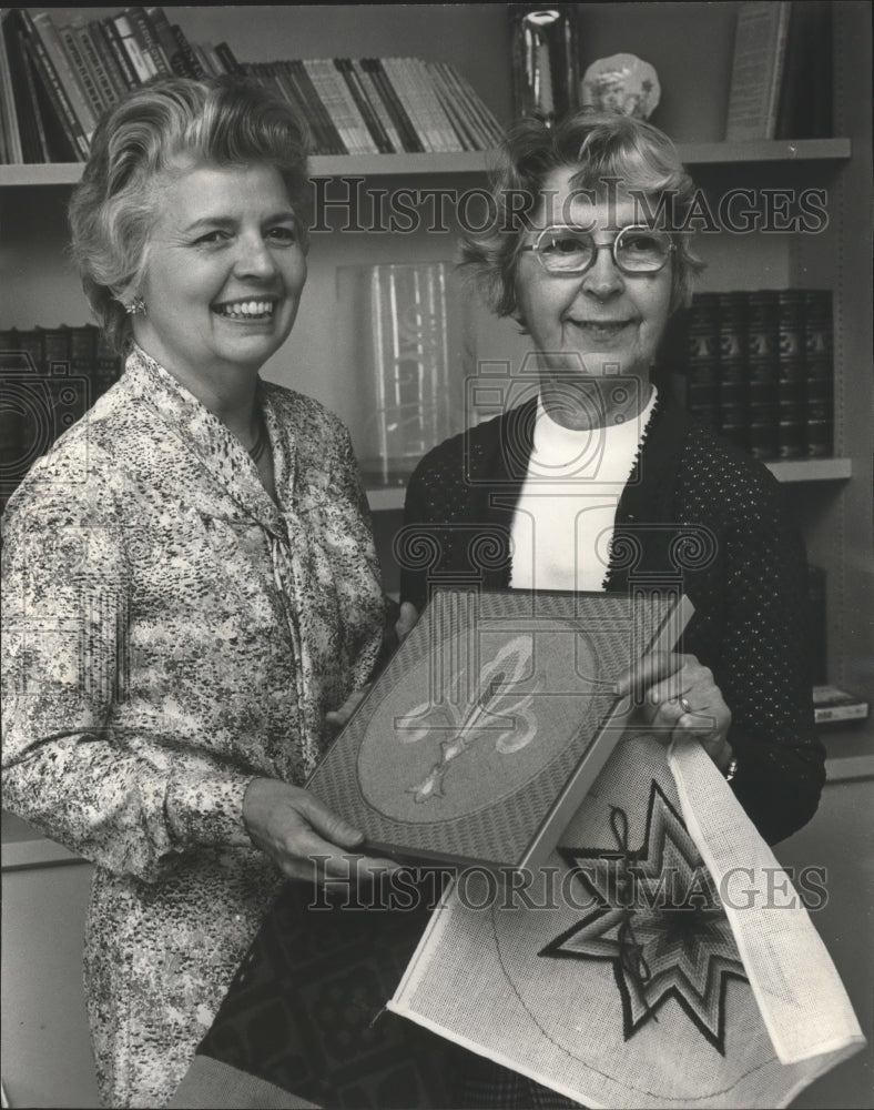 1977, Mrs. Harrison Wiygul, Katherine Ireys Alabama Needlepoint Guild - Historic Images