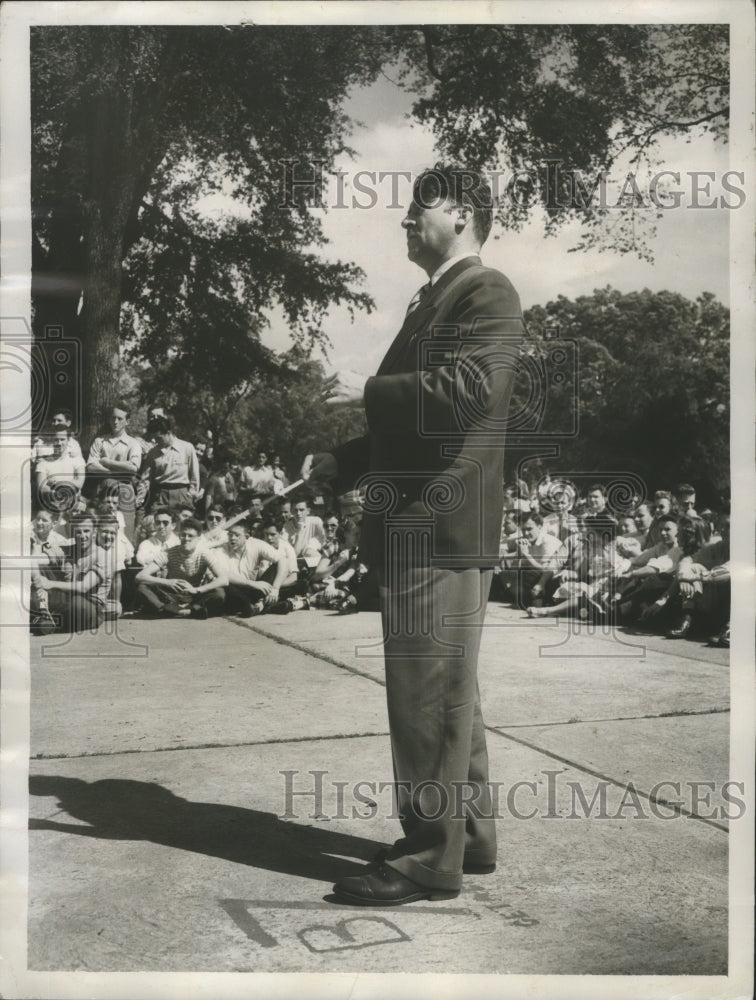 1948, Carlton Butler, director University of Alabama - abna26501 - Historic Images