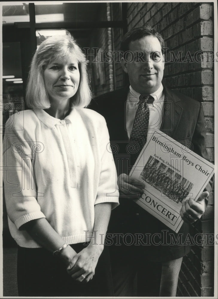 1989 Linda and Steve WIngo Volunteers for Birmingham Boys Choir - Historic Images