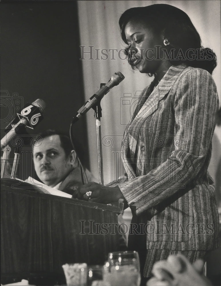 1985 Billy and Gwen Webb, formerly with Birmingham Police Department - Historic Images