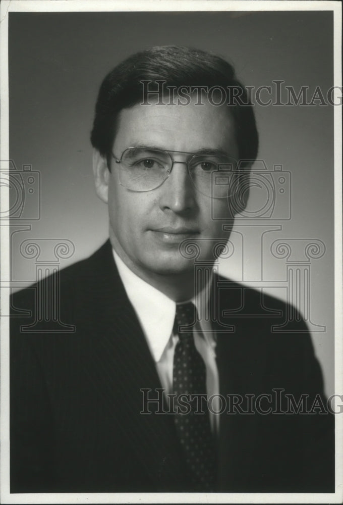 1985, Julian W. Banton, President, CEO of Southtrust Bank of Alabama - Historic Images