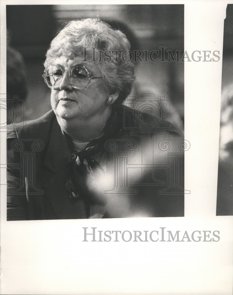 1991 Freida Bybee, Hoover Interim School Superintendent - Historic Images