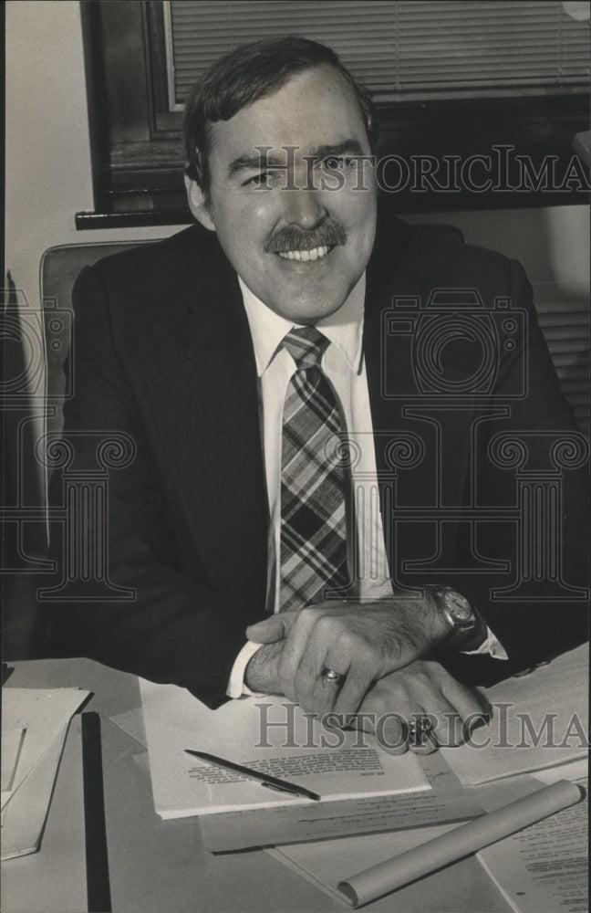 1983, Jim Byram, Director of Community Development in Bessemer - Historic Images