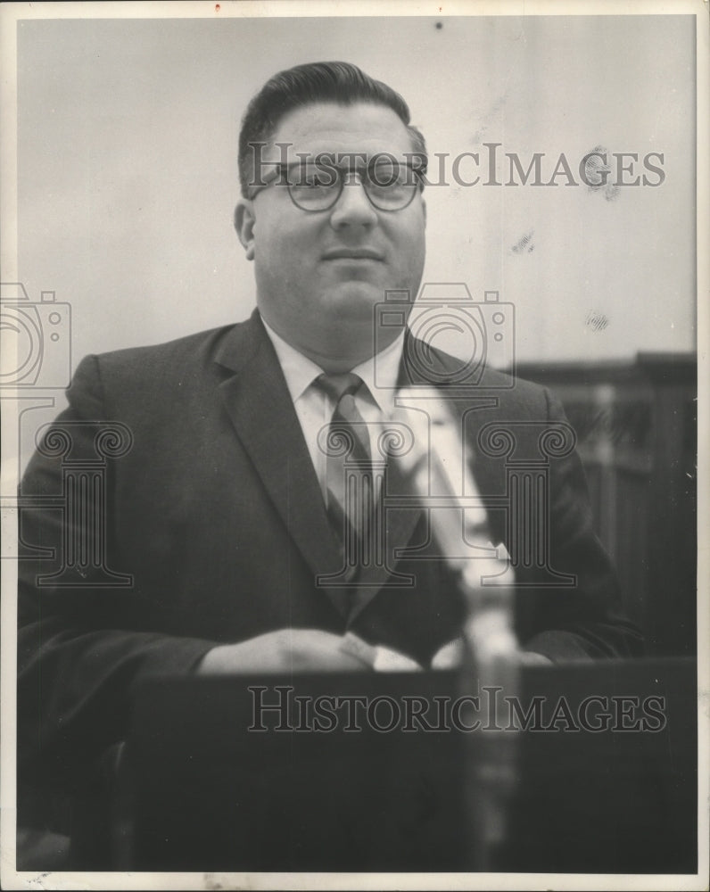 1964 Press Photo State Senator Jimmy Clark of Barbour County - abna26621 - Historic Images