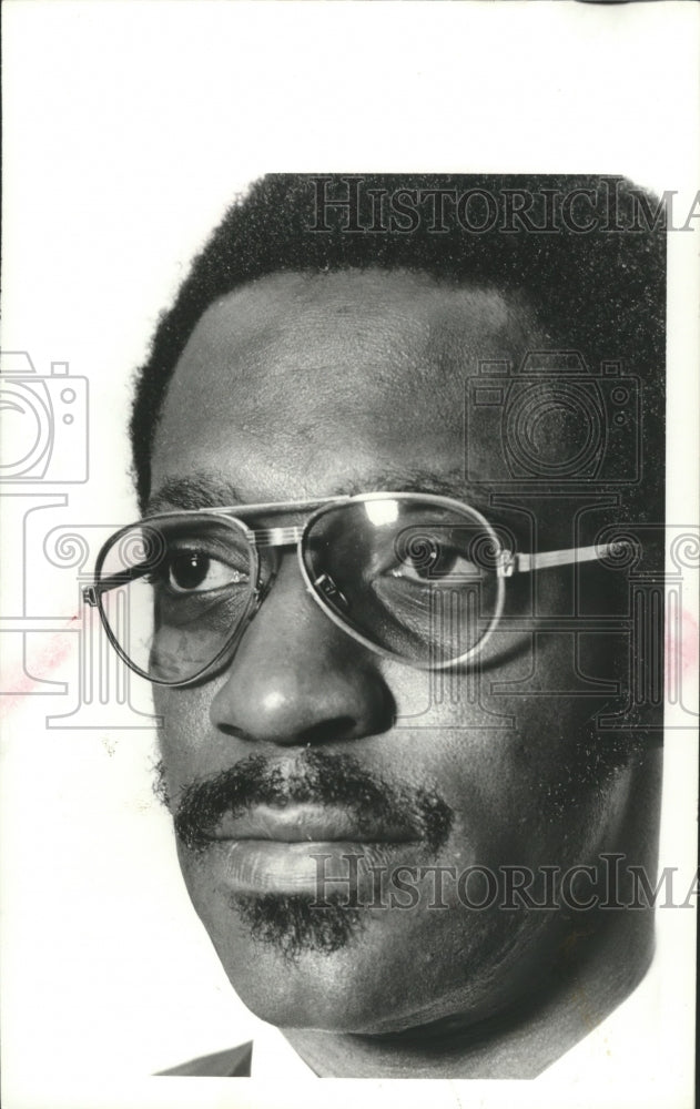 1979 Press Photo Willie Davis, Executive Secretary to Mayor Arrington - Historic Images