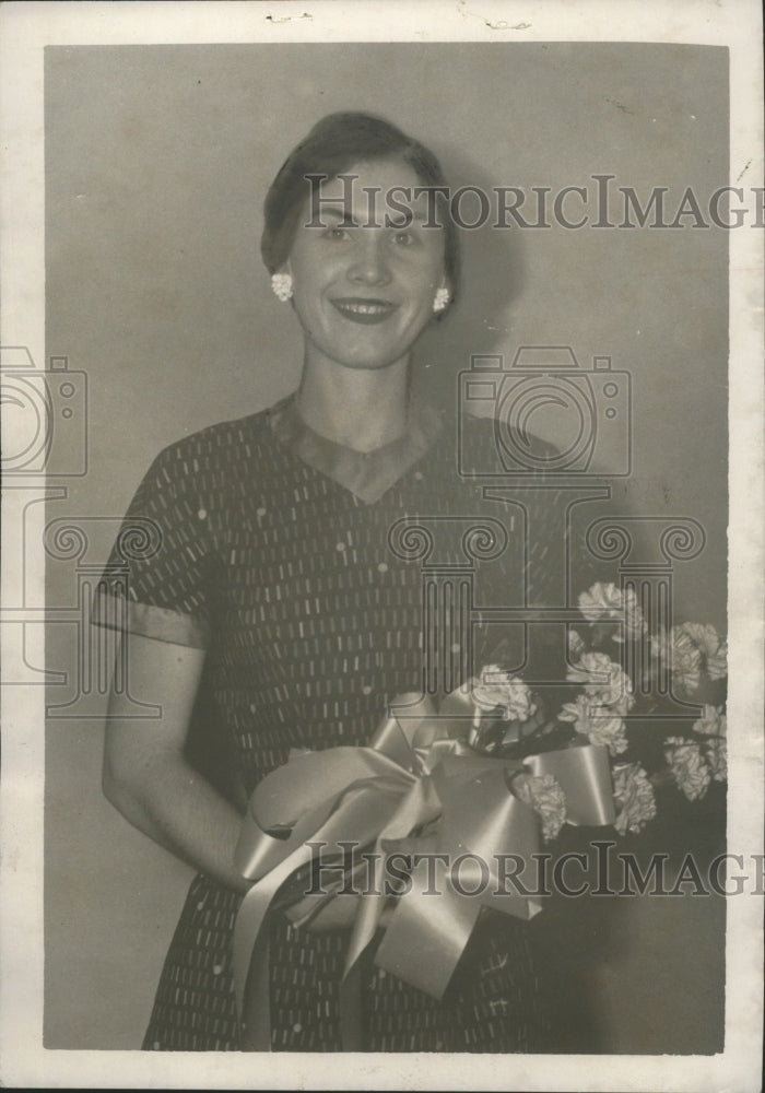 1954 Press Photo Cotton Maid of Chilton County Virginia Littleton - abna26808 - Historic Images