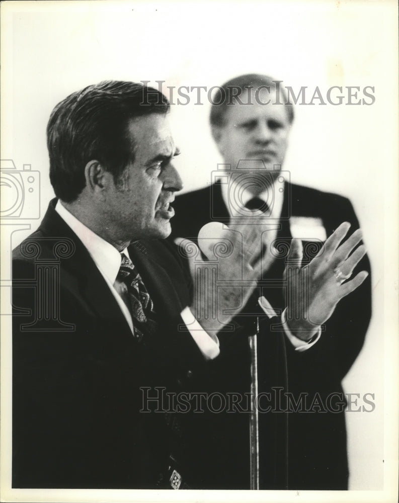 1980 Jeremiah Denton candidate for Alabama Senator speaks - Historic Images